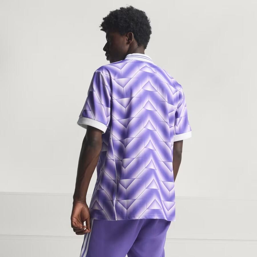 Adidas Originals Real Madrid LFSTLR Jersey Paars- Heren Paars - Foto 2