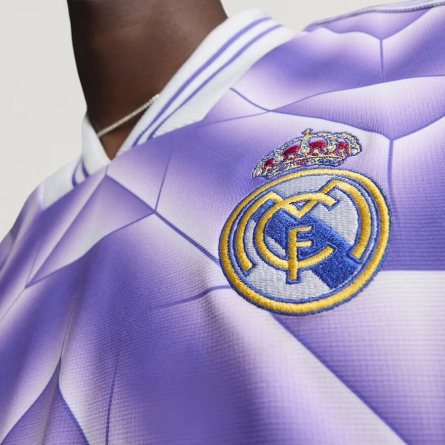 Adidas Originals Real Madrid LFSTLR Jersey Paars- Heren Paars - Foto 3