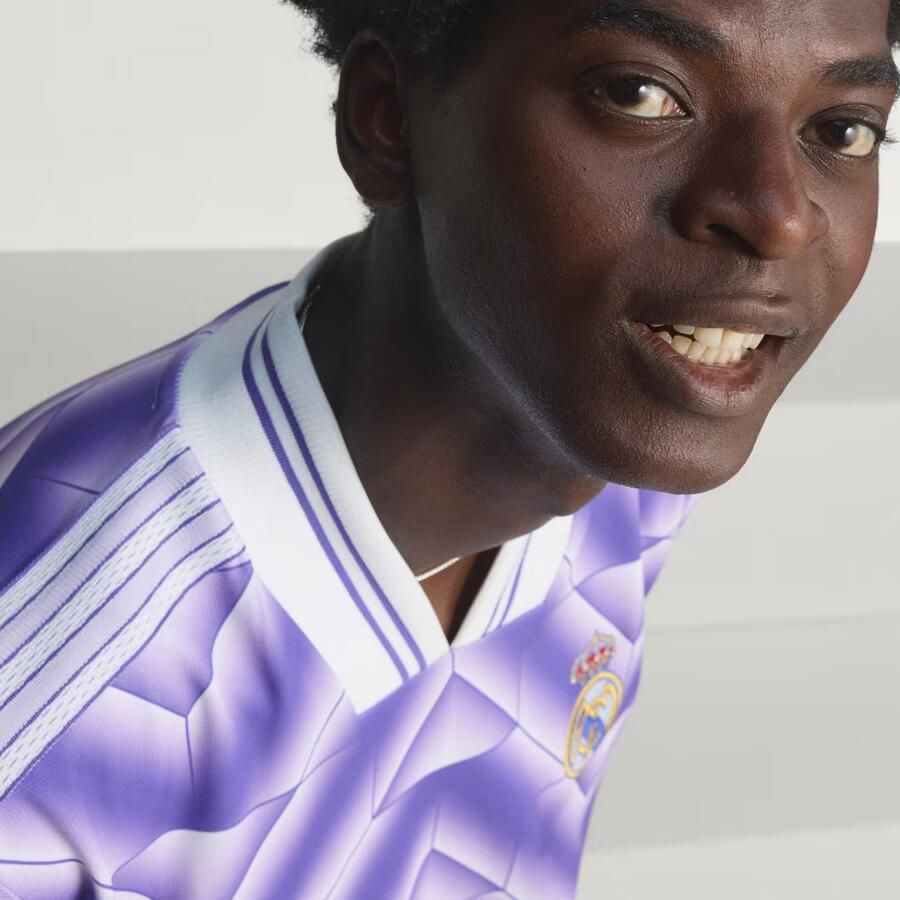 Adidas Originals Real Madrid LFSTLR Jersey Paars- Heren Paars - Foto 5