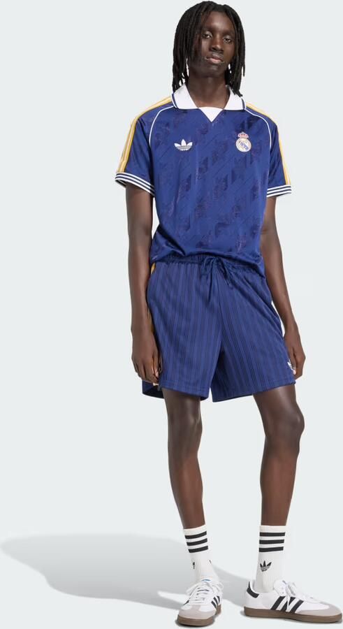Adidas Originals Real Madrid OG Shorts Blauw- Heren Blauw - Foto 6