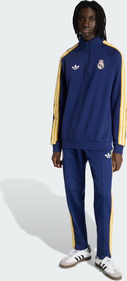 Adidas Real Madrid Originals Sweater met Halflange Rits - Foto 5