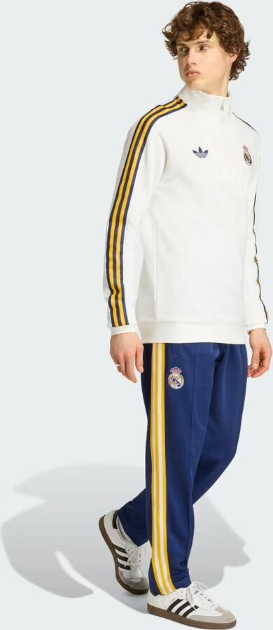 Adidas Real Madrid Originals Sweater met Halflange Rits - Foto 6