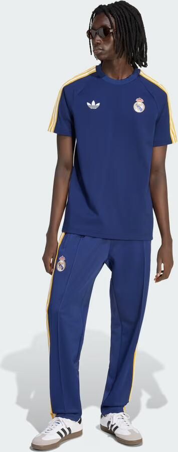 Adidas Originals Real Madrid OG T-Shirt Blauw- Heren Blauw - Foto 7