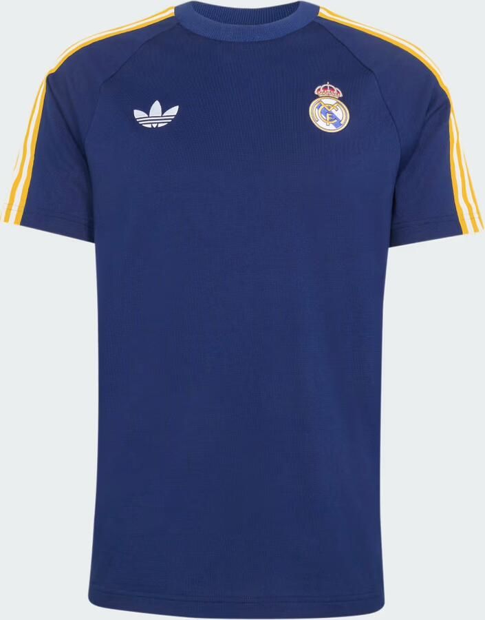 Adidas Originals Real Madrid OG T-Shirt Blauw- Heren Blauw - Foto 4