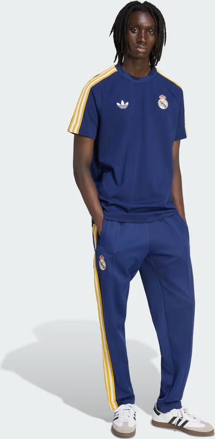 Adidas Originals Real Madrid OG T-Shirt Blauw- Heren Blauw - Foto 5