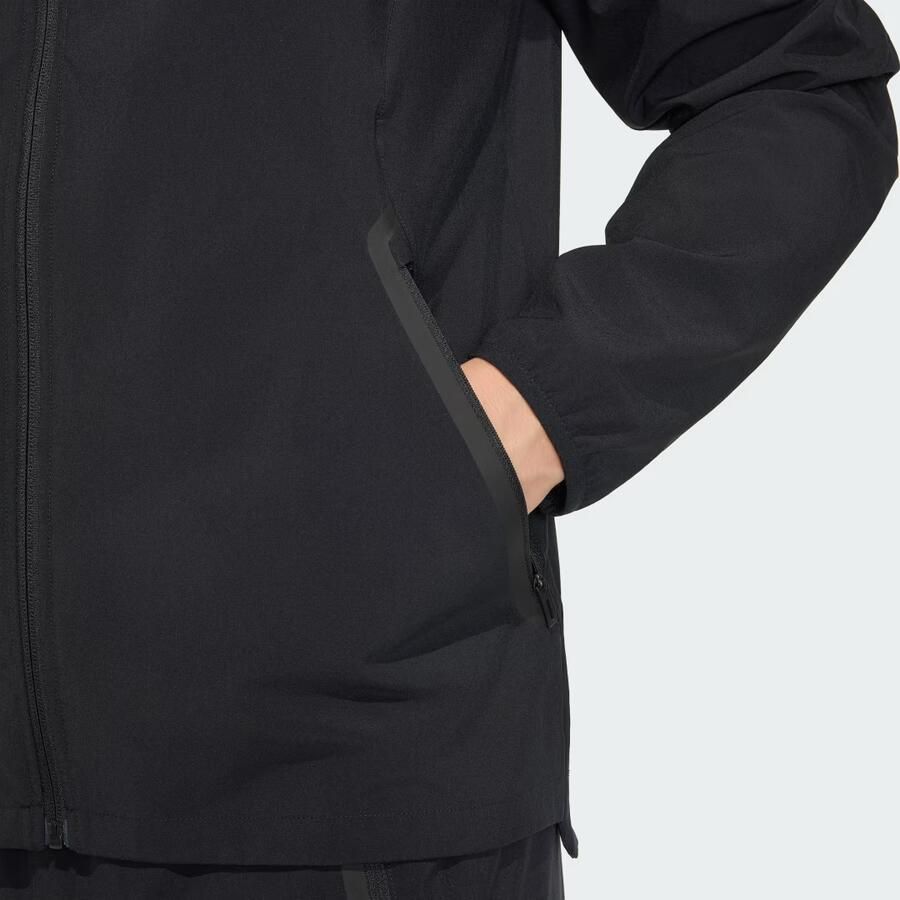 Adidas Real Madrid Reiswindjack met Lange Ritssluiting - Foto 2