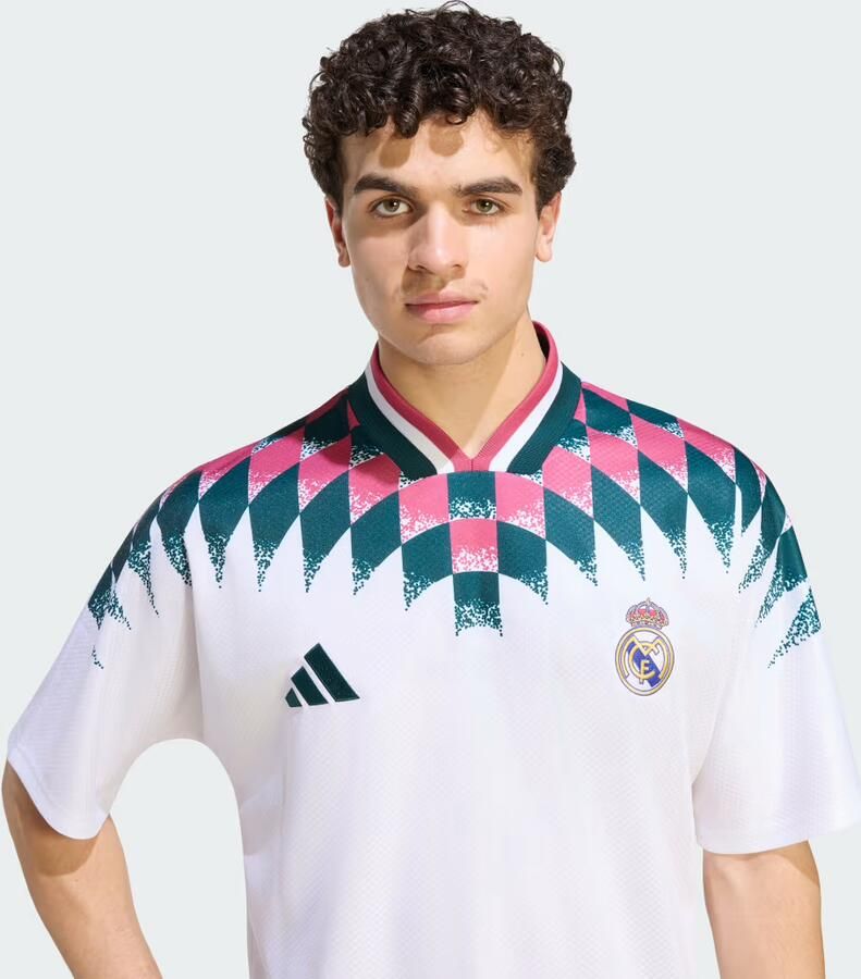 Adidas Real Madrid Stadium Shirt Wit- Heren Wit - Foto 3