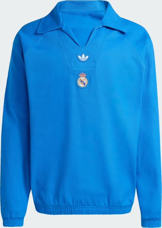 Adidas Real Madrid Terrace Icons Drill Shirt - Foto 4