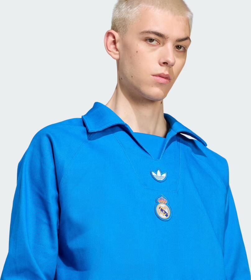 Adidas Real Madrid Terrace Icons Drill Shirt - Foto 3