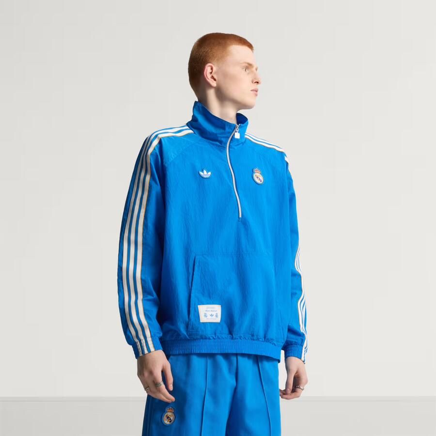 Adidas Real Madrid Terrace Icons Jack met Halflange Rits