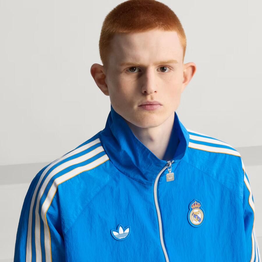Adidas Real Madrid Terrace Icons Jack met Halflange Rits - Foto 2