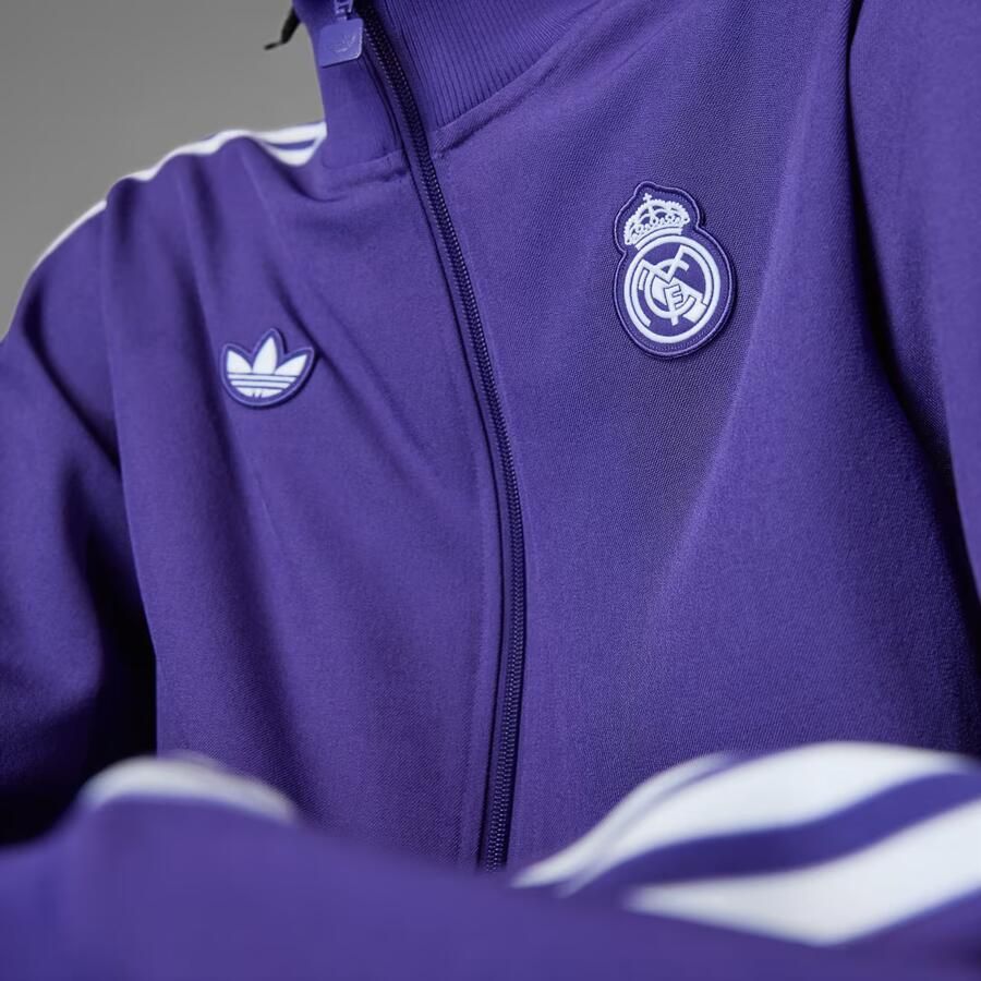 Adidas Real Madrid Terrace Icons Sportjack Paars- Heren Paars - Foto 5