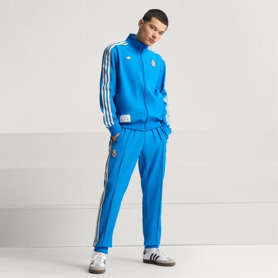 Adidas Originals Real Madrid Icon Track Top Blauw- Heren Blauw - Foto 6