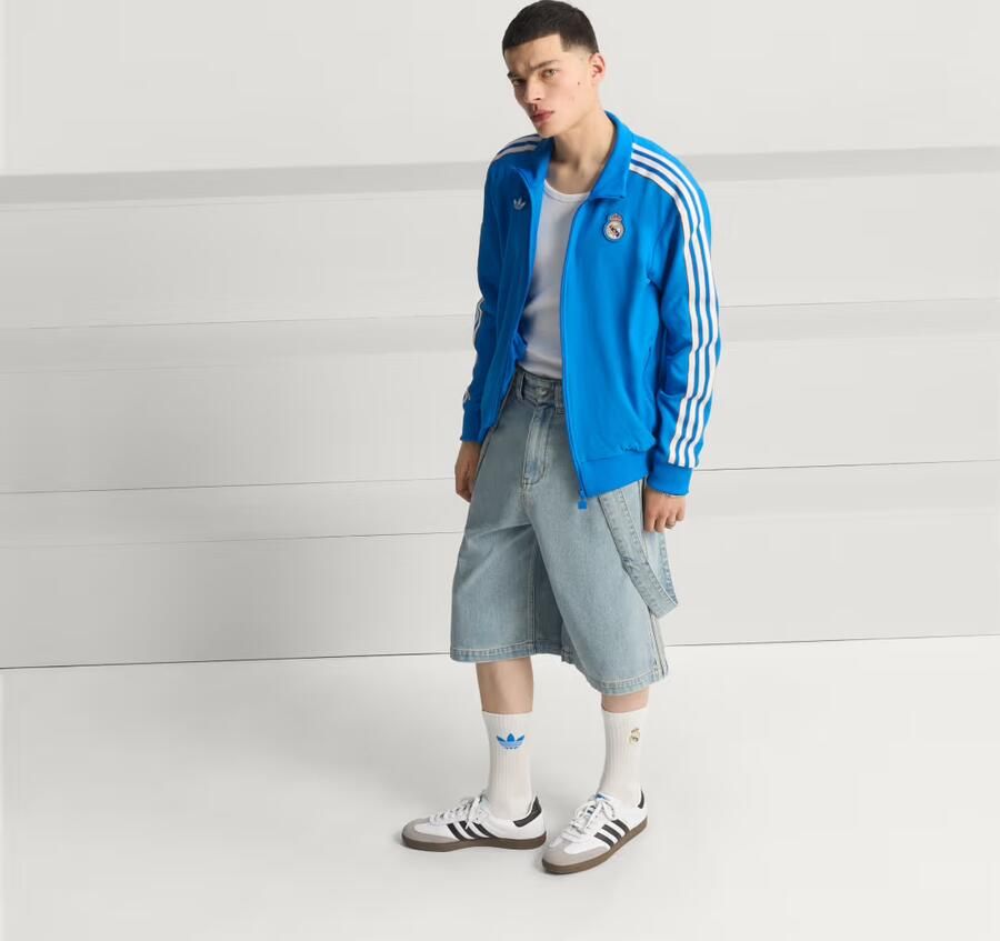 Adidas Originals Real Madrid Icon Track Top Blauw- Heren Blauw - Foto 5