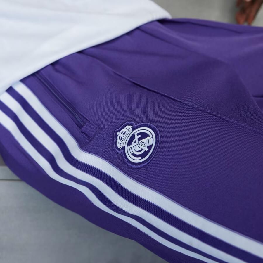 Adidas Real Madrid Terrace Icons Trainingsbroek Paars- Heren Paars - Foto 3