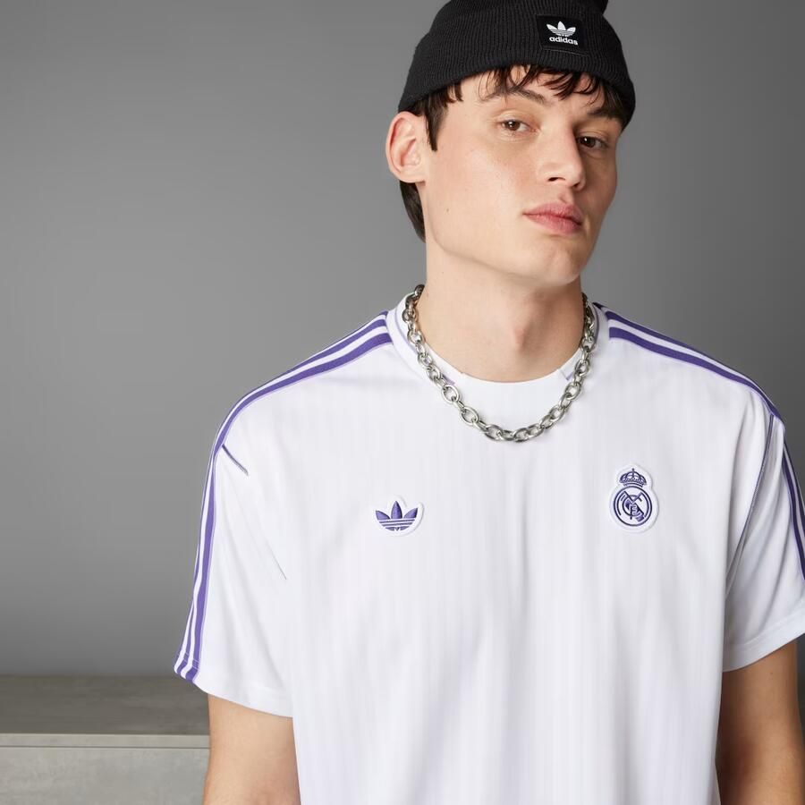 Adidas Real Madrid Terrace Icons Voetbalshirt (Uniseks) - Foto 5