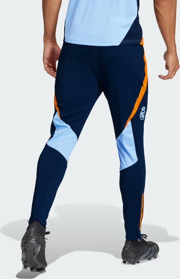 Adidas Real Madrid Training Pants Team Navy Blue 2 Crew Orange Glow Blue- Heren Team Navy Blue 2 Crew Orange Glow Blue - Foto 3