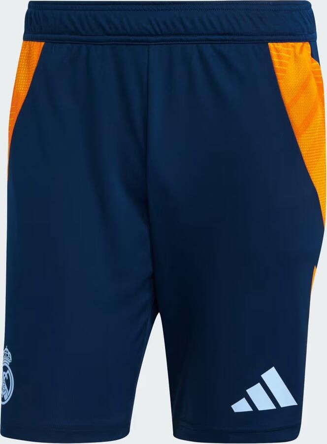 Adidas Real Madrid Tiro 24 Training Shorts Team Navy Blue 2 Crew Orange Glow Blue- Heren Team Navy Blue 2 Crew Orange Glow Blue - Foto 2