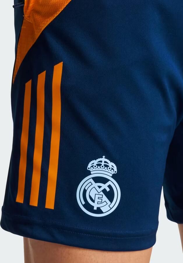 Adidas Real Madrid Tiro 24 Training Shorts Team Navy Blue 2 Crew Orange Glow Blue- Heren Team Navy Blue 2 Crew Orange Glow Blue - Foto 3