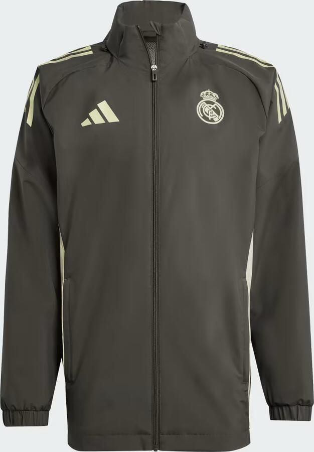 Adidas Real Madrid Tiro 25 Competition All-Weather Jack - Foto 3