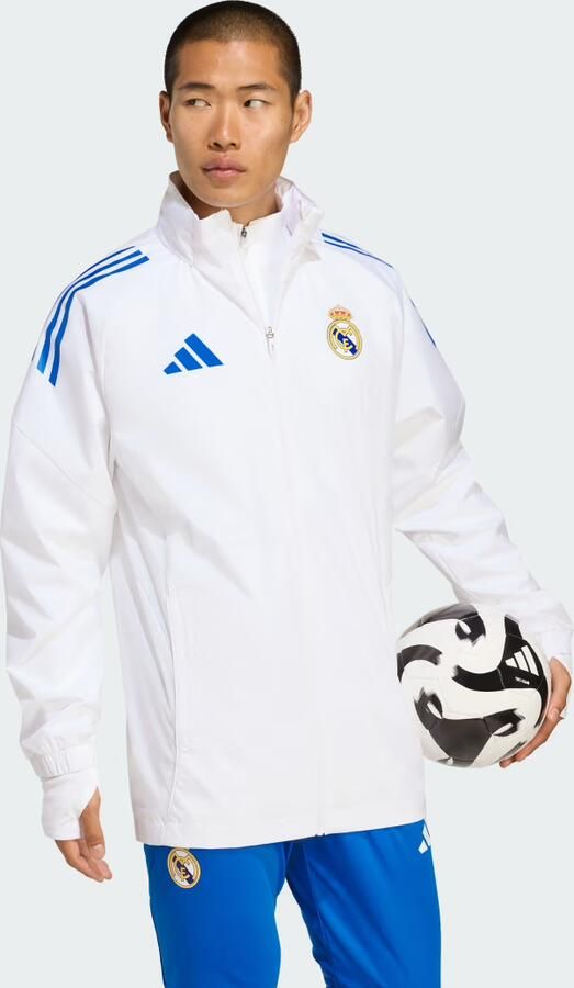 Adidas Real Madrid Tiro 25 Competition All-Weather Jack - Foto 4