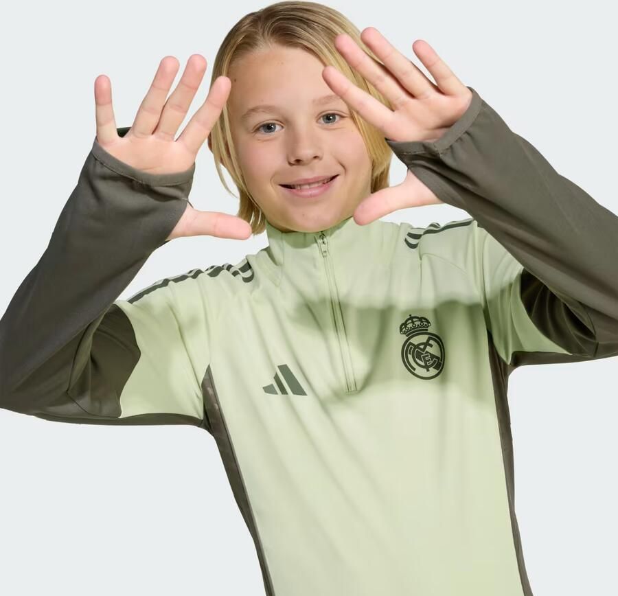 Adidas Real Madrid Training Track Top Junior Groen Kind Groen - Foto 3