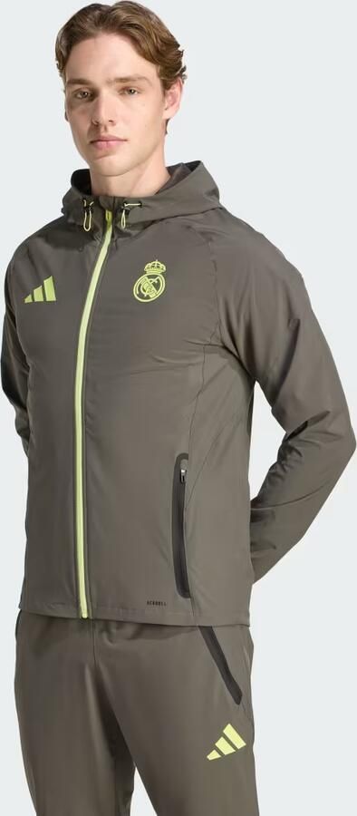 Adidas Trainingsjack Real Madrid Tiro 25 Competition Vis Tech Travel - Foto 6