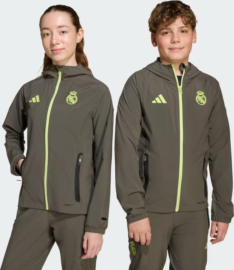 Adidas Real Madrid Tiro 25 Competition Vis Tech Reisjack Kids