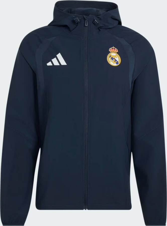 Adidas Real Madrid Tiro Reiswindjack met Lange Ritssluiting - Foto 3