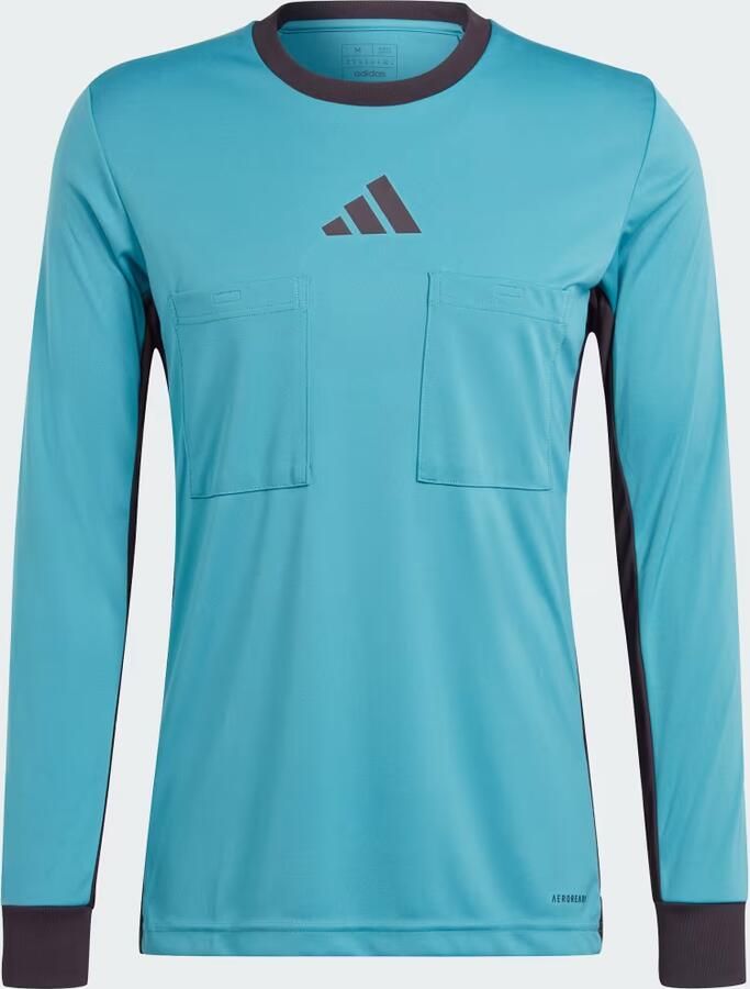 Adidas T-Shirt Lange Mouw T-shirt Referee 24 manches longues bleu