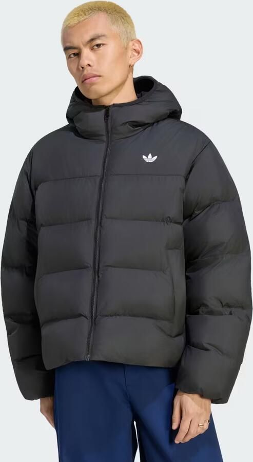 Adidas Originals Regular fit gewatteerd jack met logodetail