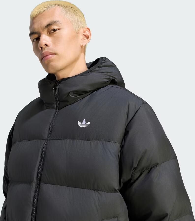 Adidas Originals Regular fit gewatteerd jack met logodetail - Foto 3