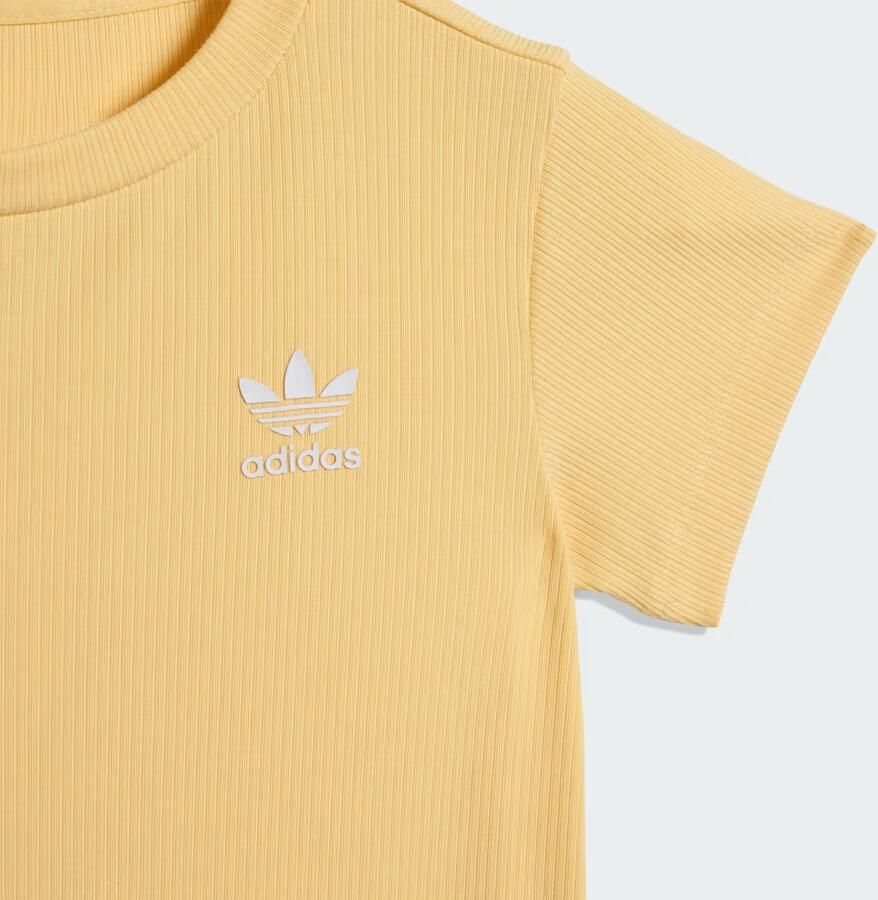 Adidas REGULAR-FIT GERIBDE ONESIE MET KORTE MOUWEN - Foto 2