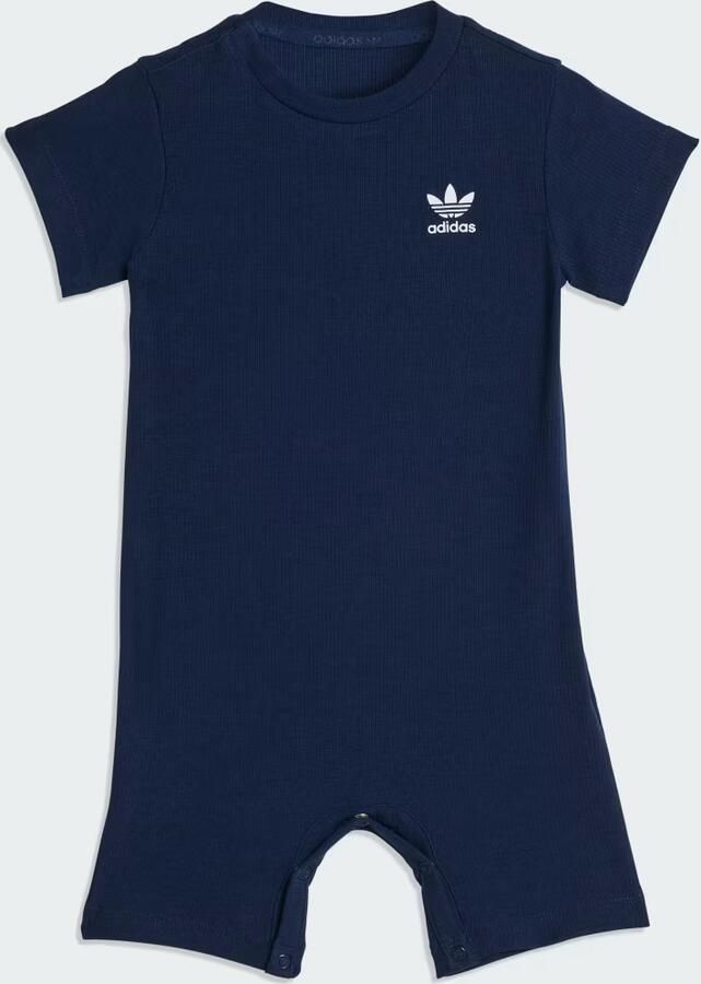 Adidas REGULAR-FIT GERIBDE ONESIE MET KORTE MOUWEN
