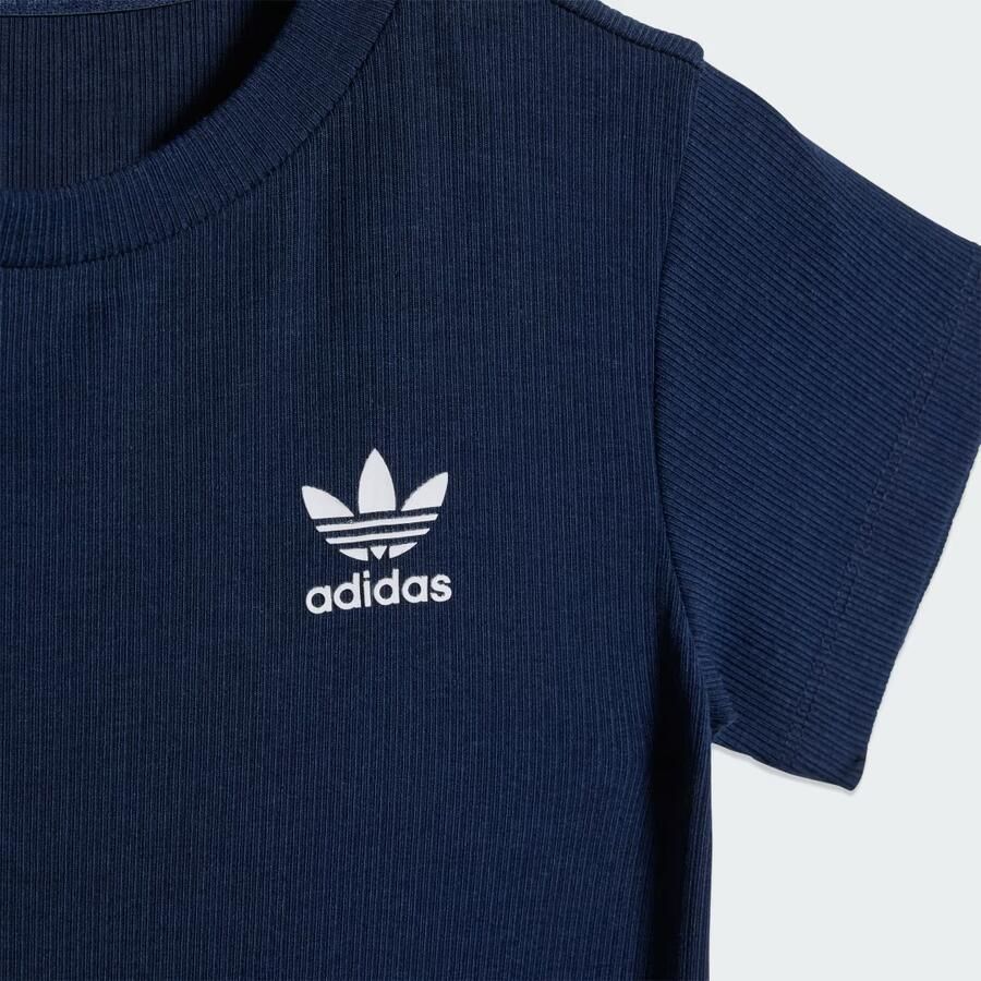 Adidas REGULAR-FIT GERIBDE ONESIE MET KORTE MOUWEN - Foto 2