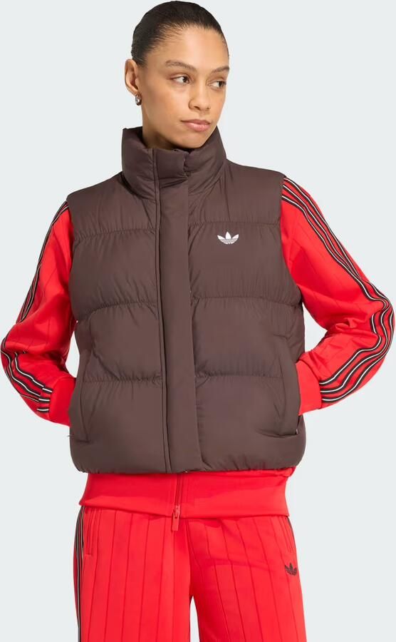 Adidas REGULAR-FIT GEWATTEERD GILET