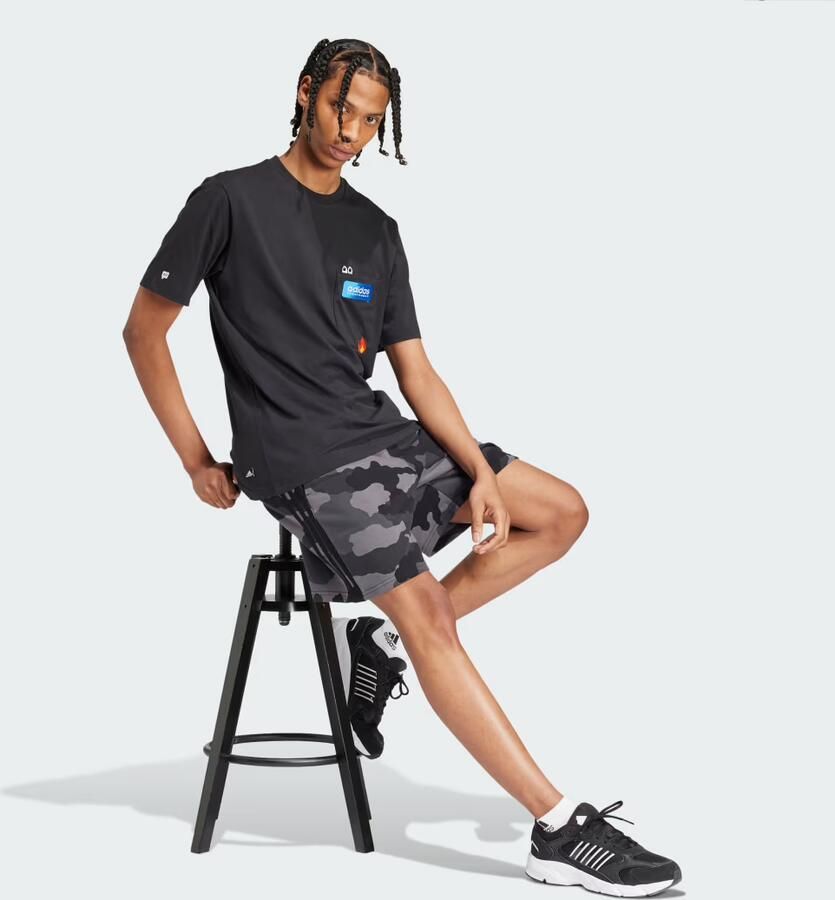 Adidas T-shirt Korte Mouw Remoji Pkt T - Foto 2