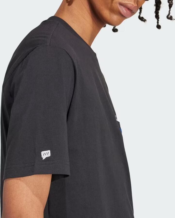 Adidas T-shirt Korte Mouw Remoji Pkt T - Foto 4