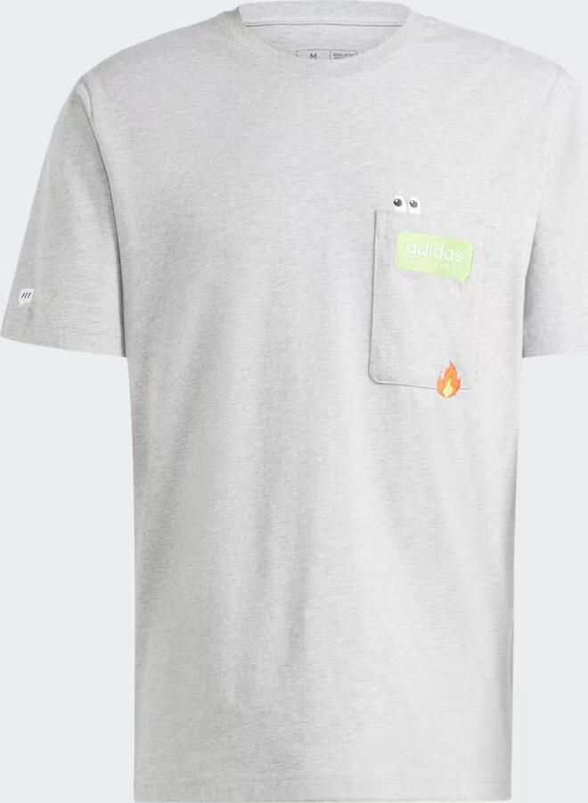 Adidas T-shirt Korte Mouw M Remoji Pkt T - Foto 3