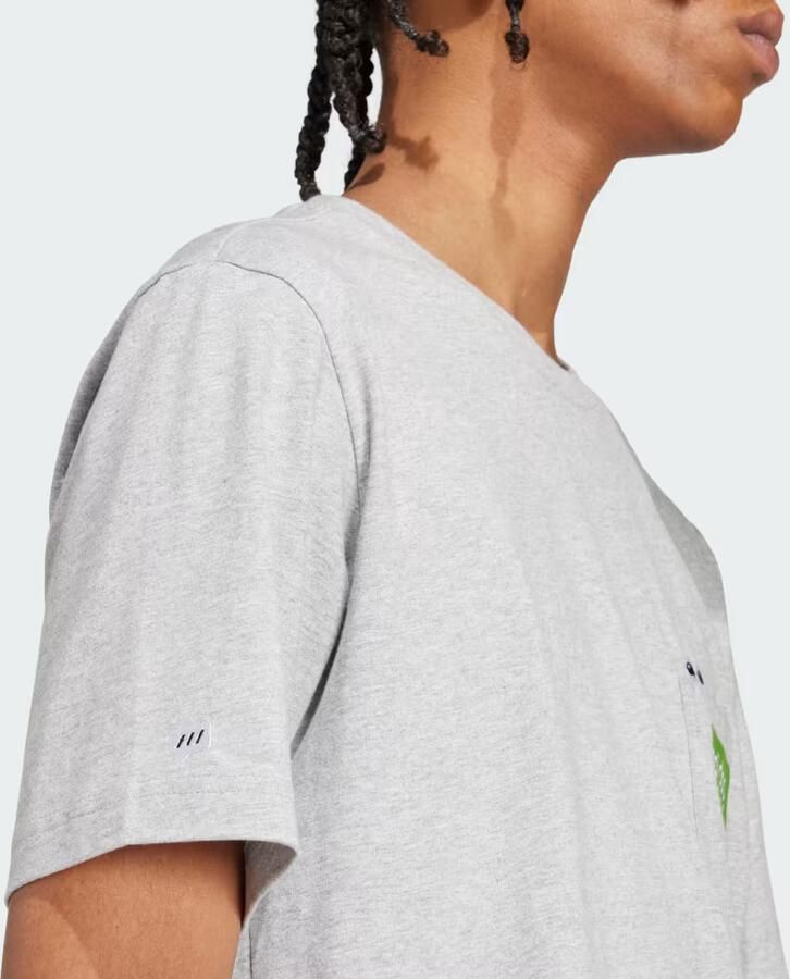 Adidas T-shirt Korte Mouw M Remoji Pkt T - Foto 2