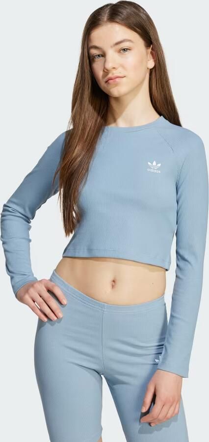 Adidas Rib Cropped Longsleeve Kids