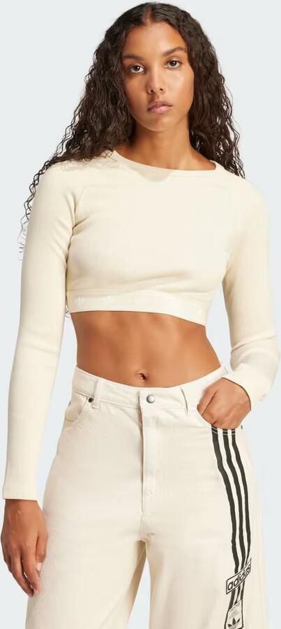 Adidas Originals Shirt met lange mouwen RIB LS TOP - Foto 6