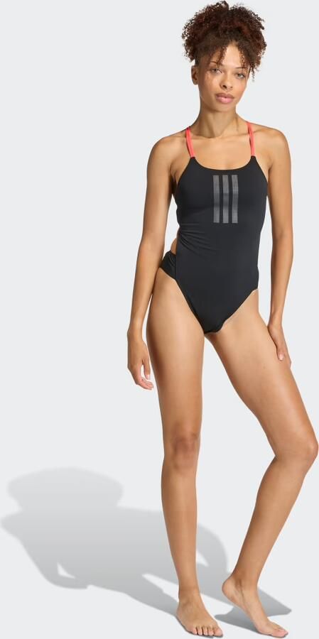 Adidas Ripstream 3-Stripes Tie-Back Badpak - Foto 4