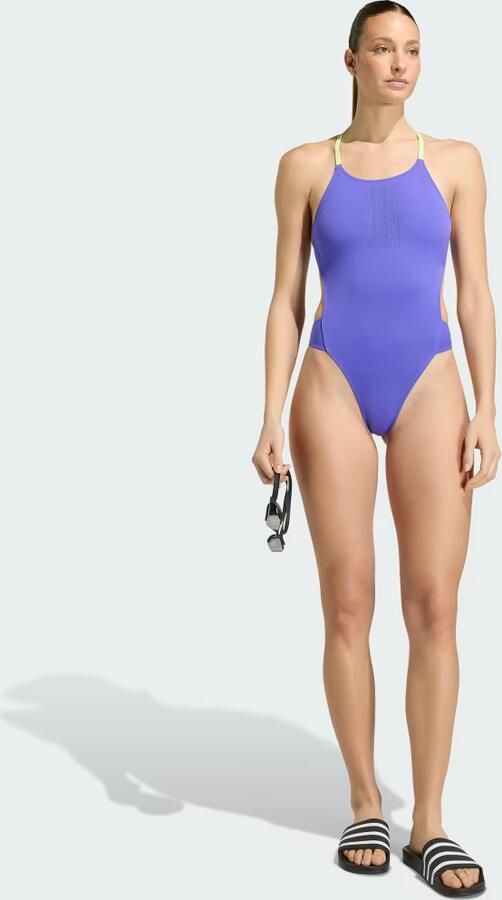 Adidas Ripstream 3-Stripes Tie-Back Badpak - Foto 4