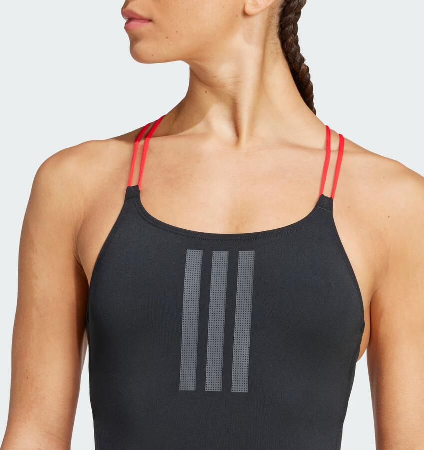 Adidas Ripstream 3-Stripes X-Back Badpak Zwart- Dames Zwart