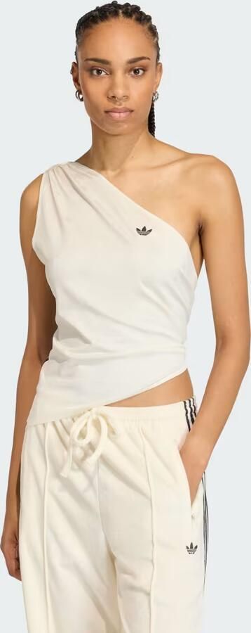 Adidas ROUCHED ONE SHOULDER TOPJE