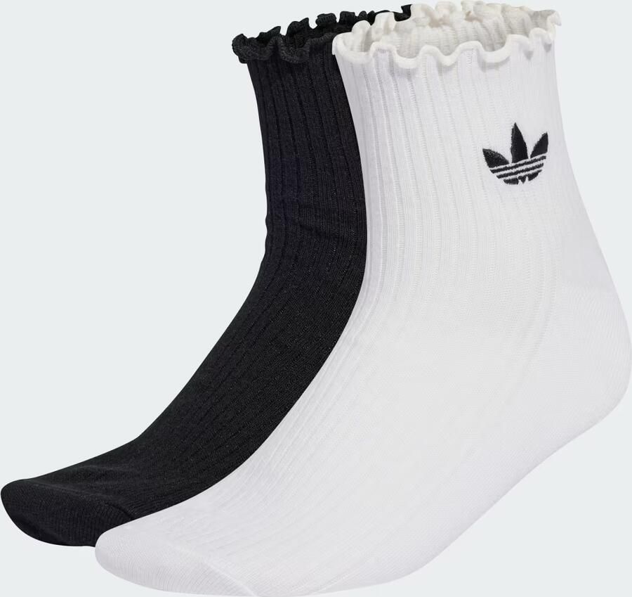 Adidas Originals sokken met gestikt logo in set van 2