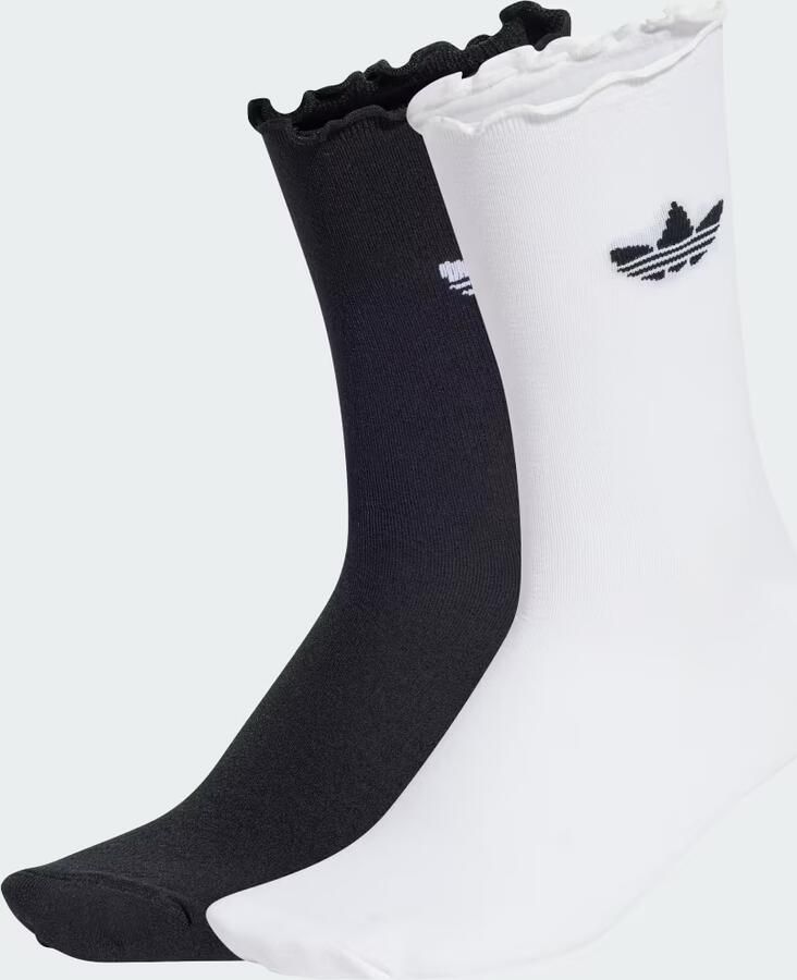 Adidas Originals Sokken met geschulpte zoom in een set van 2 paar - Foto 2