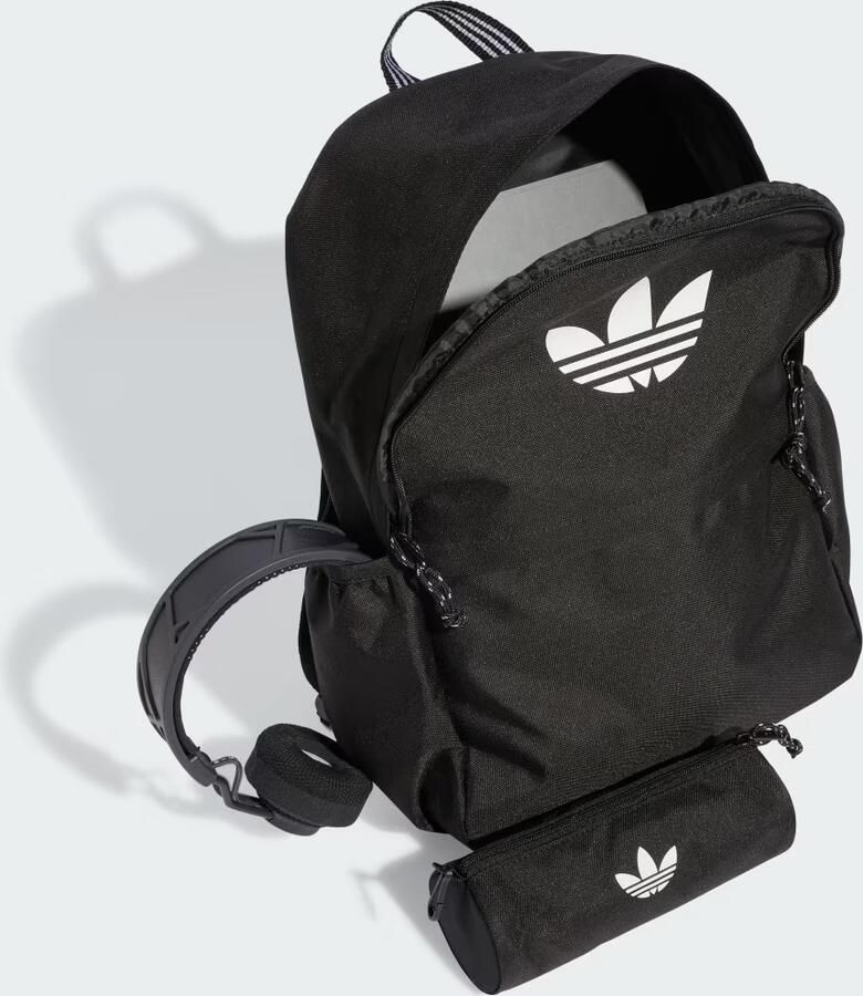 Adidas Originals Rugzak met etui Unisex Rugzakken zwart Maat ONE SIZE Accessoires - Foto 4