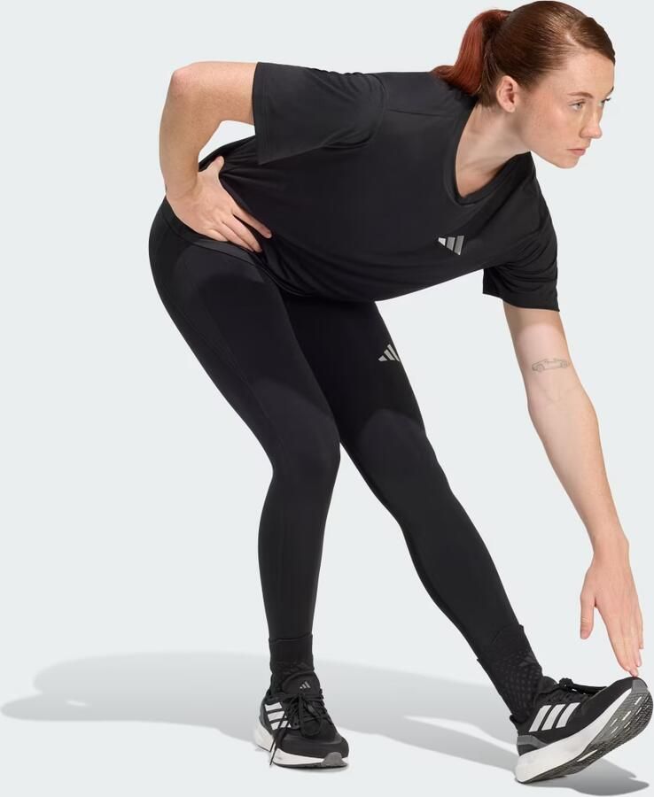 Adidas Run Essentials Leggings Zwart- Dames Zwart - Foto 3